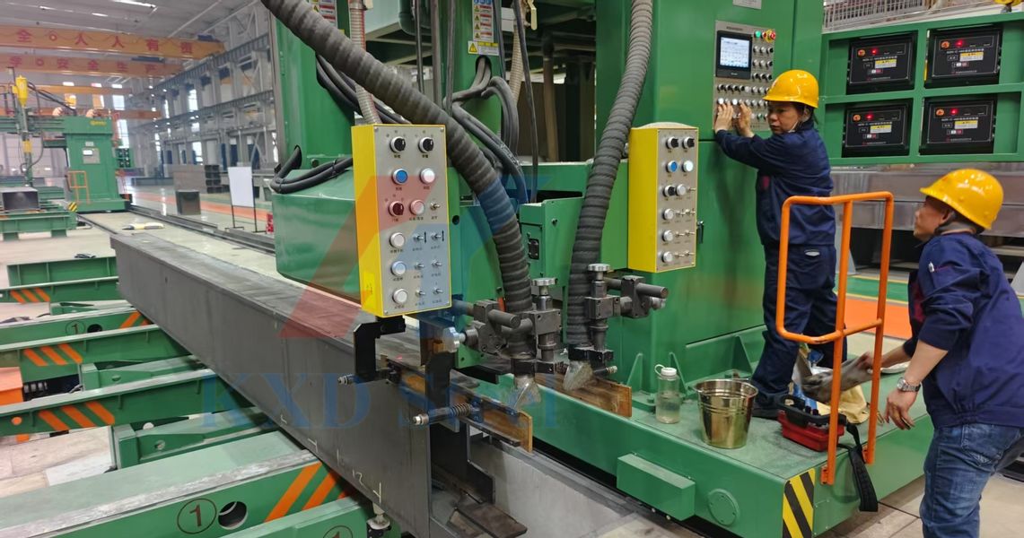 Qingdao KXD Steel Structure Co., Ltd สายการผลิตของผู้ผลิต