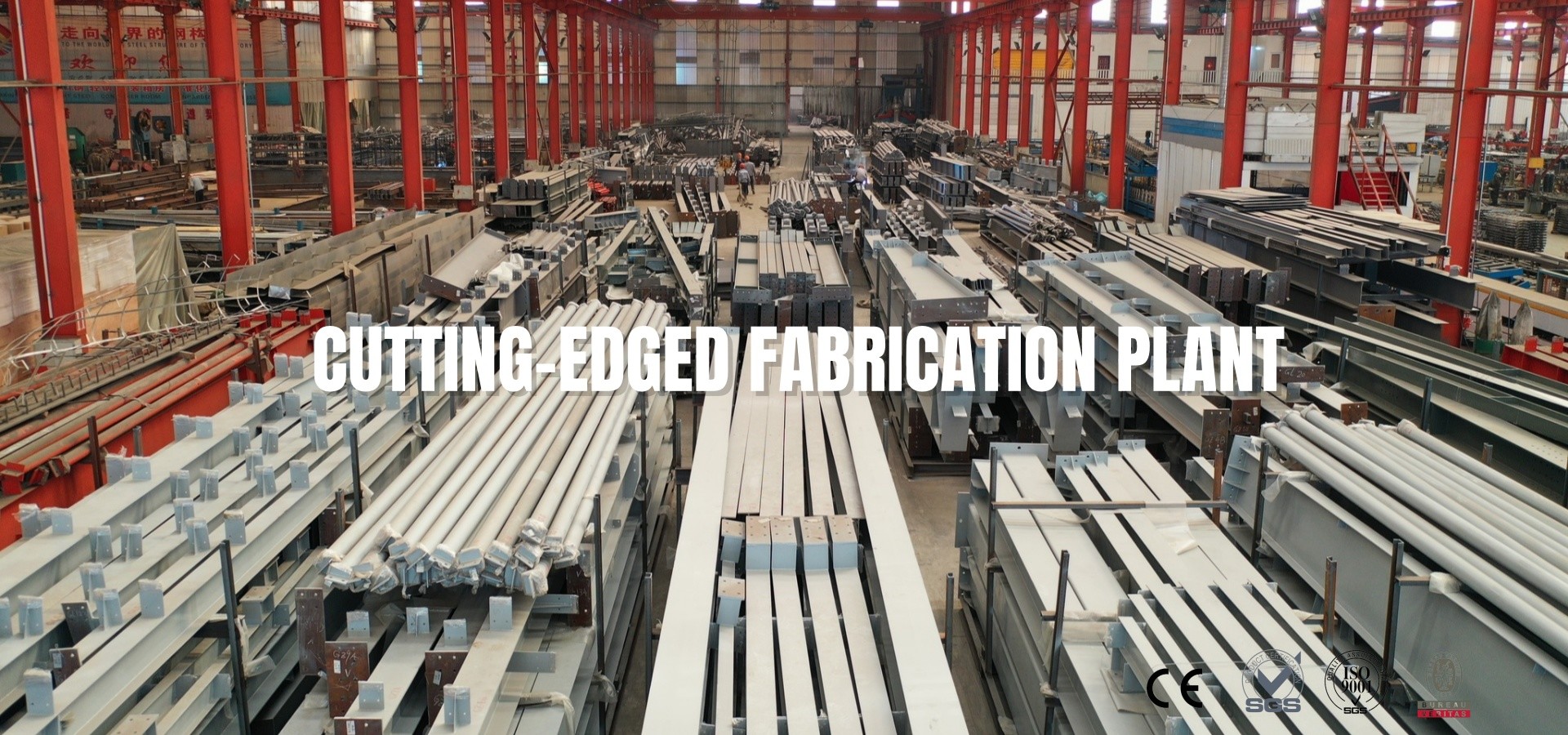 คุณภาพ อาคารโครงสร้างเหล็ก โรงงาน