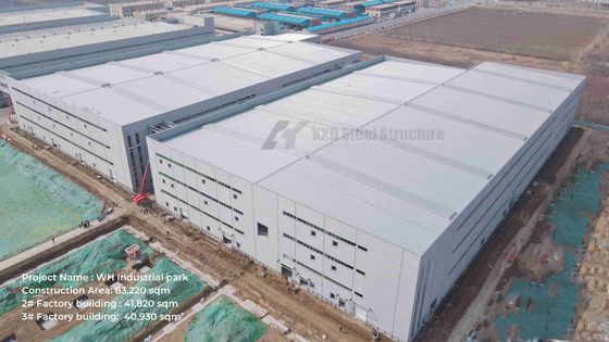 โครงสร้างเหล็ก Prefab Custom Workshop โกดังเหล็กพาณิชย์