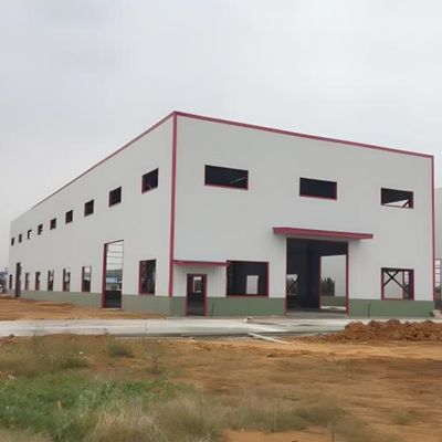 โครงสร้างสแตนเลส Prefabricated Prefabricated อาคารแบบกําหนดเอง