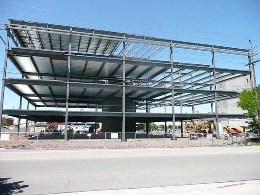 โครงสร้างเหล็กที่กําหนดเอง โรงงานอุตสาหกรรม โกดังอาคาร โครงสร้างเหล็ก โกดังกรอบ