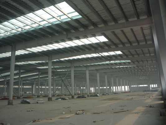 การออกแบบอาคารคลังสินค้าเหล็ก Prefab ที่ทันสมัย ด้วยการกันความร้อนและประหยัดพลังงาน