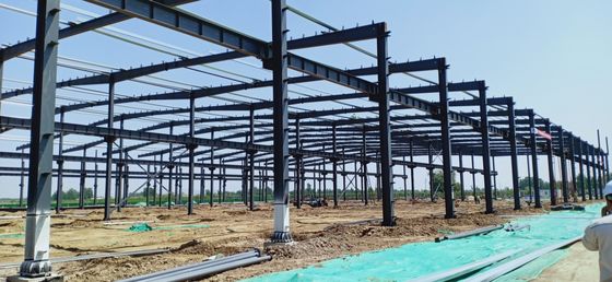 ปรับแต่ง Hot-ม้วน H ความแข็งแรงสูง bolted SGS, BV โรงงานโครงสร้างเหล็ก