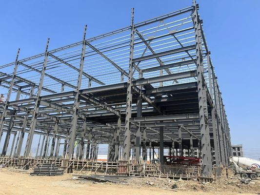 โกดังโลหะสำเร็จรูปแผ่นเหล็กลูกฟูก เคลือบสารกันสนิม ออกแบบฟรี