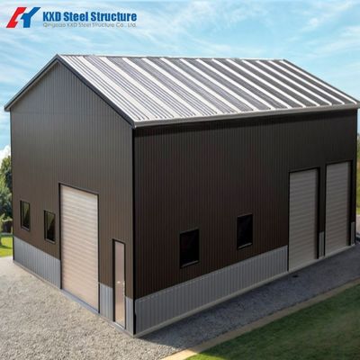 Prefab House Steel Structure Frame Storage Shed Workshop Steel Building