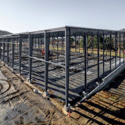 โรงงานสร้างสรรค์เหล็กขนาดใหญ่ที่สามารถปรับแต่งได้ สําหรับการใช้ในอุตสาหกรรม