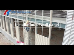 อาคารอุตสาหกรรมที่ทําจากโลหะ พร้อมผนังโลหะ